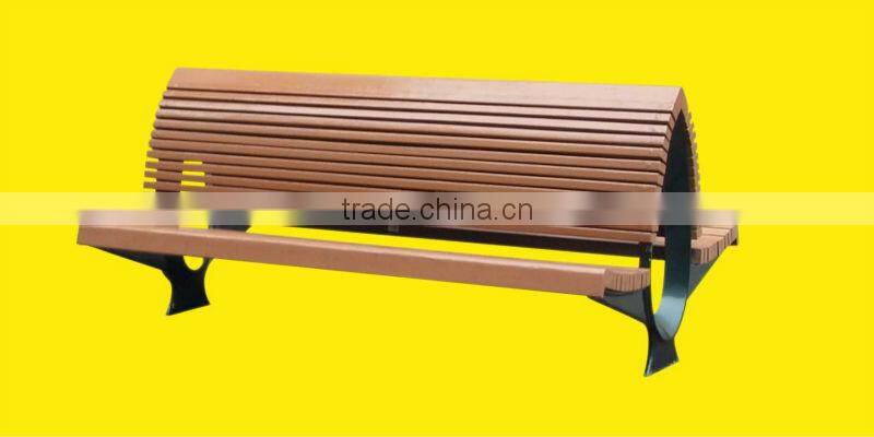 Anti-decay anti-skip waterproof wpc garden bench