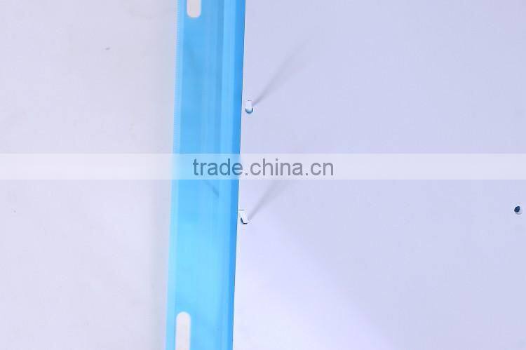 PLASTIC BINDER IN FC SIZE WITH FASTENER, TRANSPARENT COLOURS