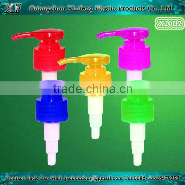 china plastic lotion dispenser pump 24/410 28/410 for pet bottle