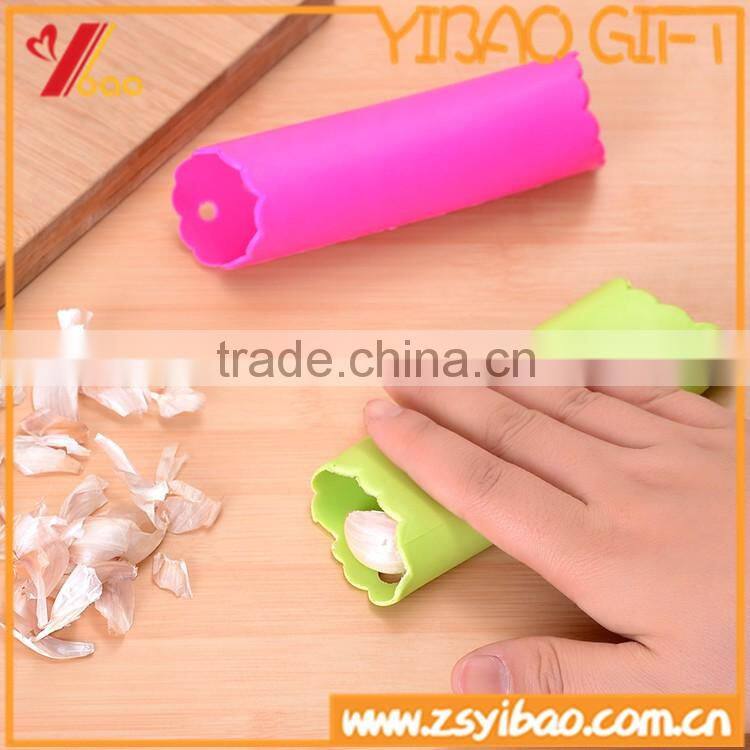 Kitchenware easy clean Silicone rubber garlic peeling tools