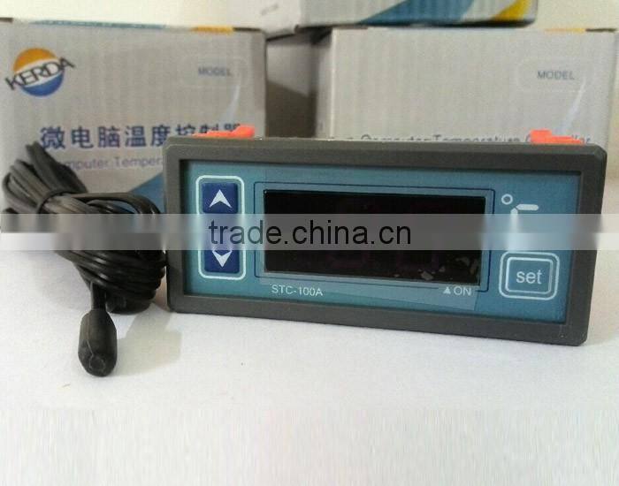 Seafood machine chiller microcomputer temperature controller thermostat STC-100A with sensor