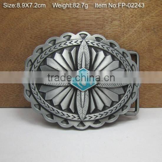 New design metal men plate buckle and belt buckle