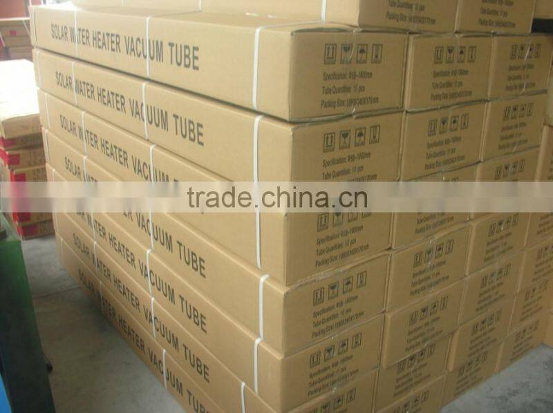 heat pipe solar collector for split pressurized solar water heater use