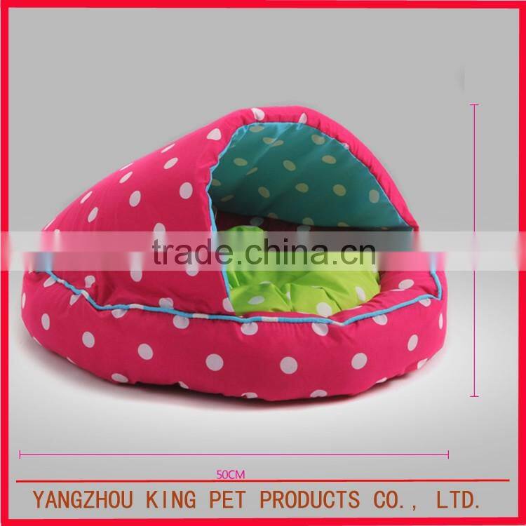 New product cute indoor pet sleeping bag bed soft dog house