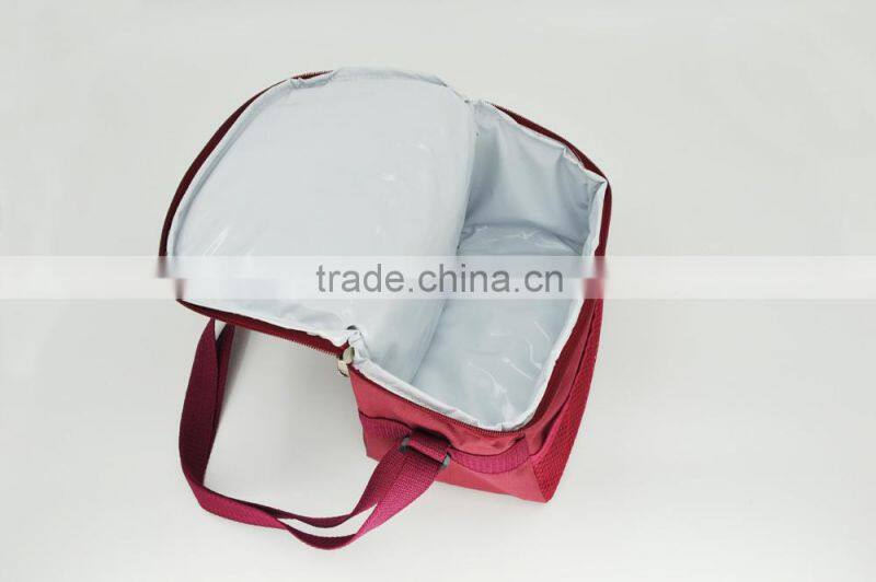 2015 New Design Cooler Bag With Embroidery / High Quality Embroidery Cool Bag