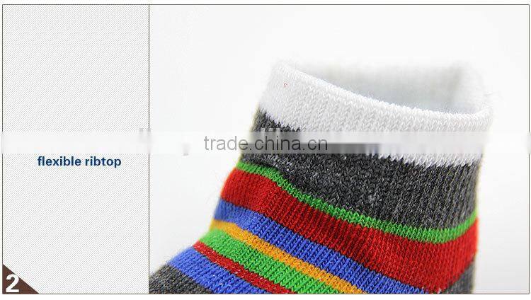 Organic Knitting Patern Baby Cotton Socks Made in China