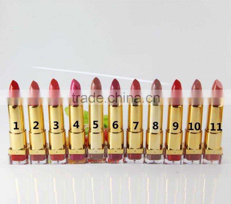 best quality long Lasting Moisturizing Lipstick Fashion Lipstick with 20 Different Gloss Red Colors