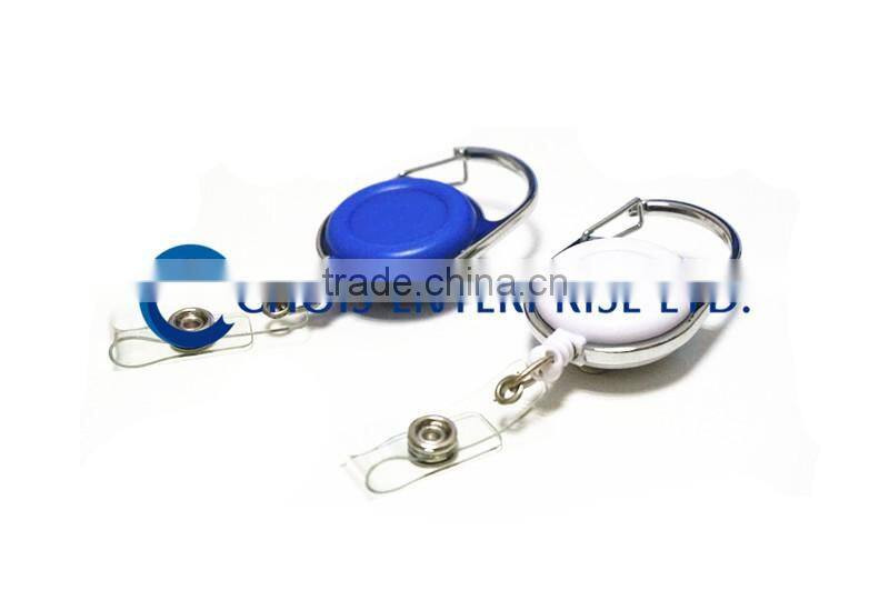 Cheap Custom Retractable Badge Reel with Swivel Alligator Clip