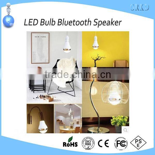 2015 Christmas Gift Led Bulb Bluetooth Speaker