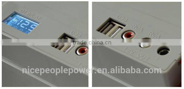 Canton fair 2015 hot products Renewable usb battery 12v 20ah