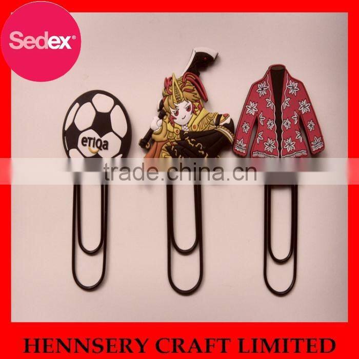 high quanlity soft rubber paper clips