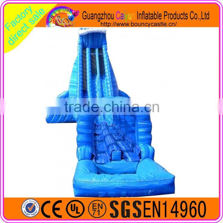 Hot Commercial Cheap Giant Inflatable Water Slide for Adult, Inflatable Pool Slide for sale