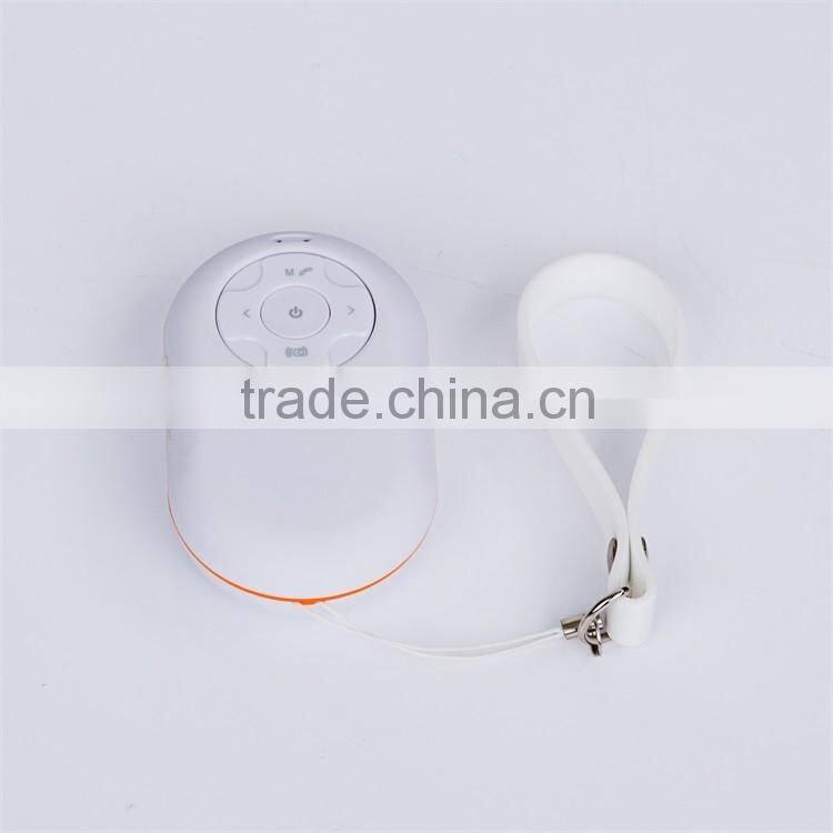 Outdoor Sport TF card FM Selfie Shutter Bluetooth Speaker with Lanyard