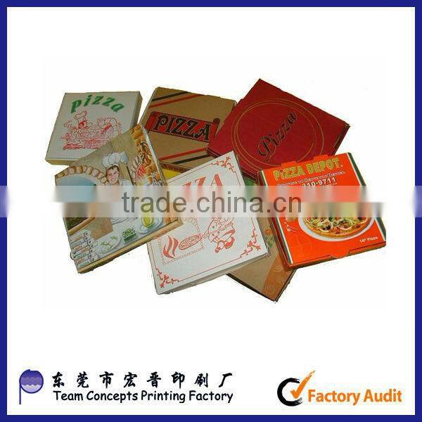 2014 Italy new style pizza boxes with logo