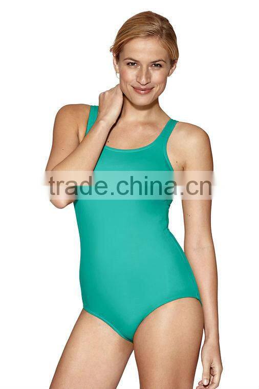 China supplier wholesale one piece girls slim swimsuit tight sexy swimwear