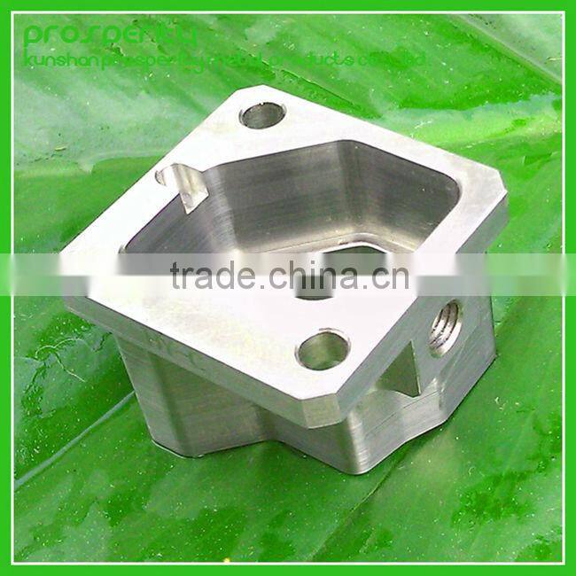 stainless steel valve blocks with cnc machining services