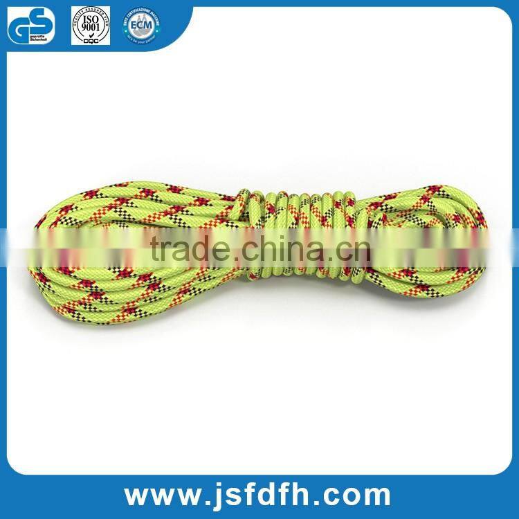 CE Standard Polyester Rope Safety Climbing Rope With High Quality
