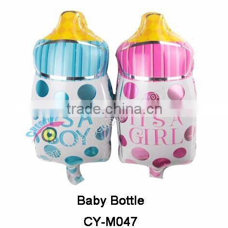 2016New design Baby shower foot shaped foil balloon inflatable helium balloon for party decoration