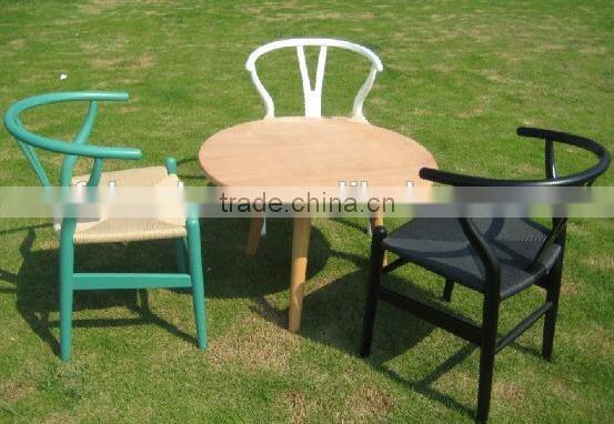 wood dining chair, classic wood wishbone chair