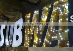 0.96w 3 smd 5730 lens led flashlight module for reading lamp