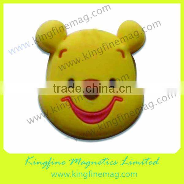 Cute cartoon soft pvc fridge magnet,expory magnet,delicate toys,kiss cut magnet