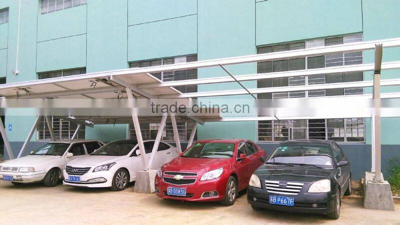 solar panel component for car port