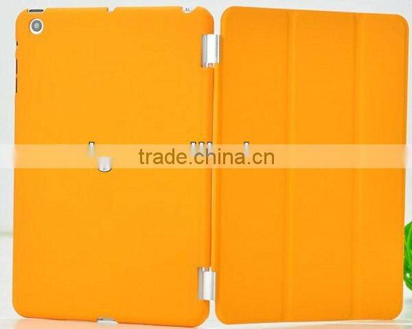 for ipad mini case with back cover , smart cover for ipad mini with retail package