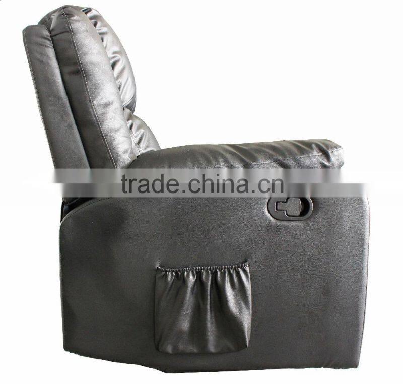 2016 new model upholstered leather sofa / living room furniture / relax chair