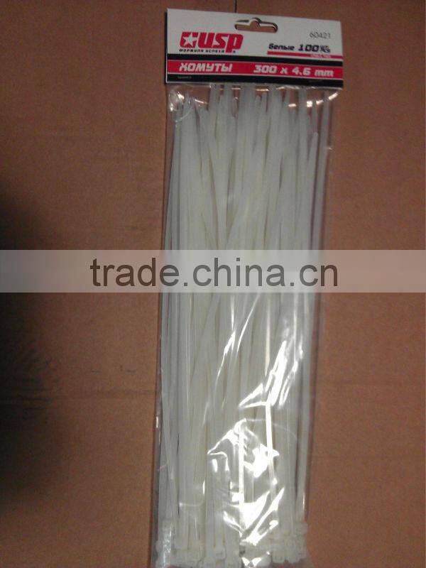 hot sale nylon zip ties 5*160 with UL CERTIFICATE