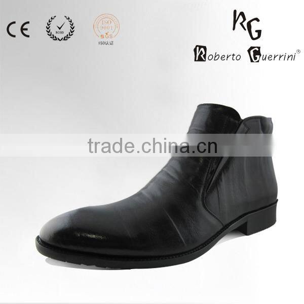 Genuine Leather boot made in China