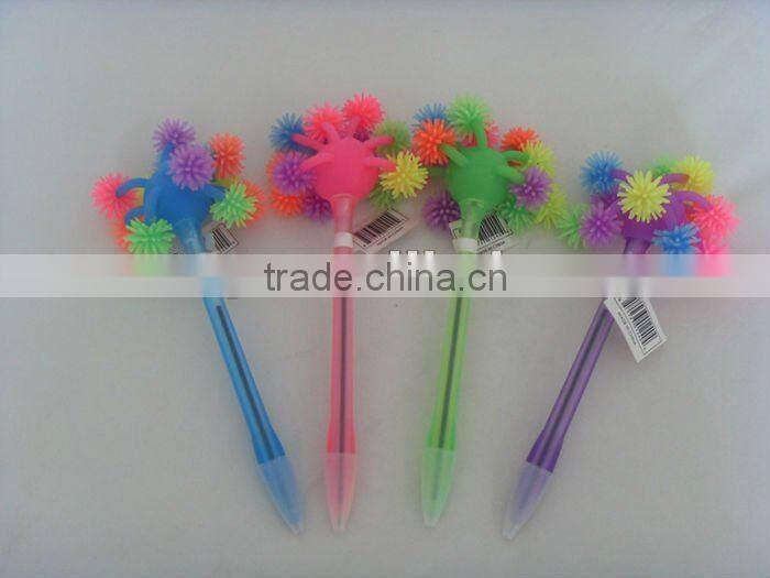 2012 new design Novelty funny ball pen for