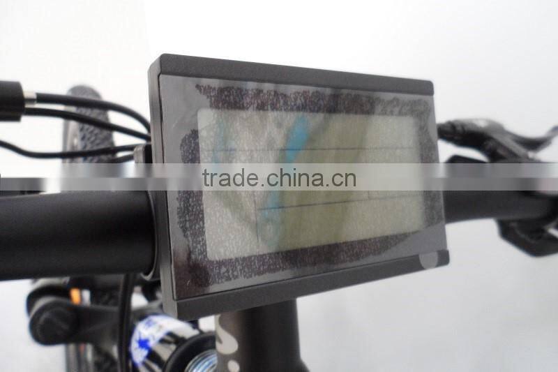 carbon fibre frame samsung battery electric MTB bike with shiman 24speed