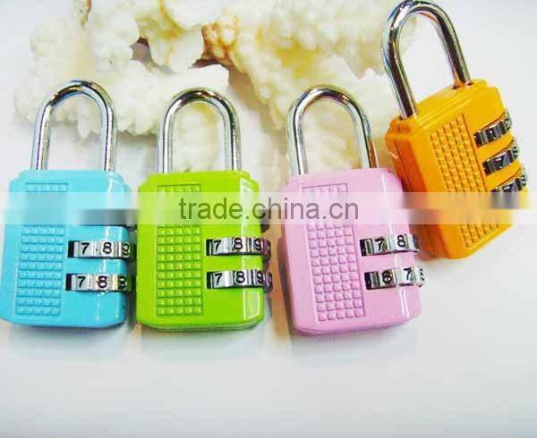Popular 3 digital combination padlock Silver Smart Digital Combination Padlock CH-17D
