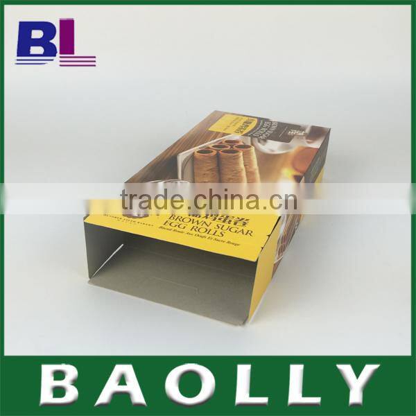 Top quality food grade fast paper food packaging for cookies