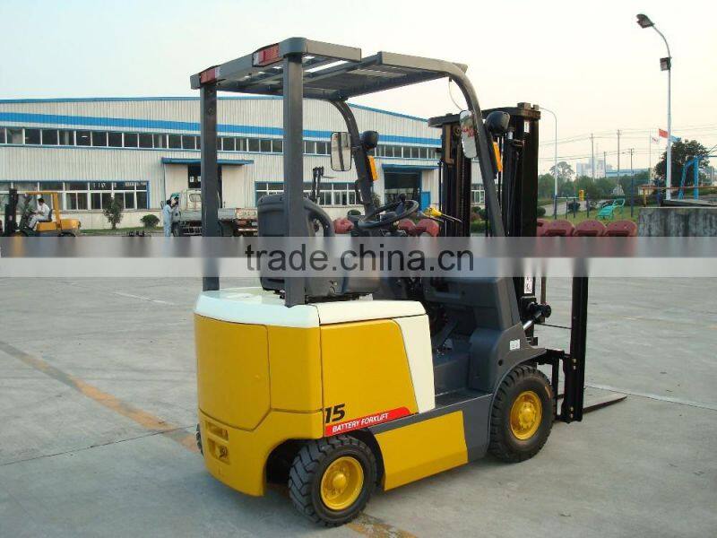 1.5Ton New Narrow Aisle Forklift, Electric Counterbalanced Reach Truck