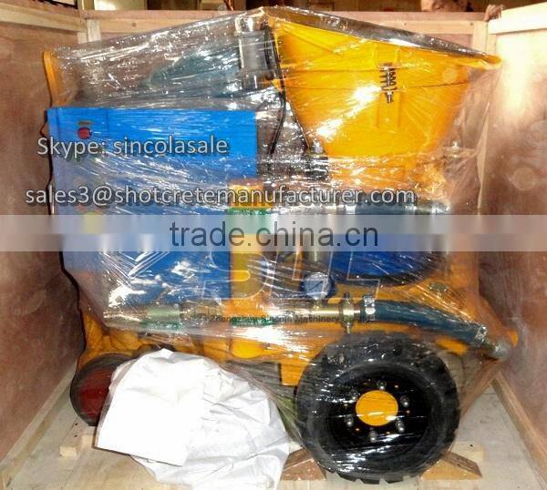 High Quality Concrete Shotcrete Machine, Gunite Machine for Spraying Concrete or Mortar.