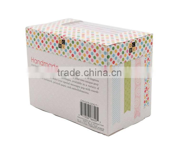 Sinicline wholesale paper cardboard packaging box for business cards