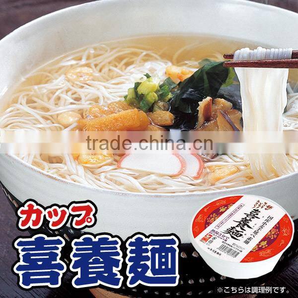 Premium Freeze-dried Kiyoumen's Japanese somen noodle dish in bowl 63g