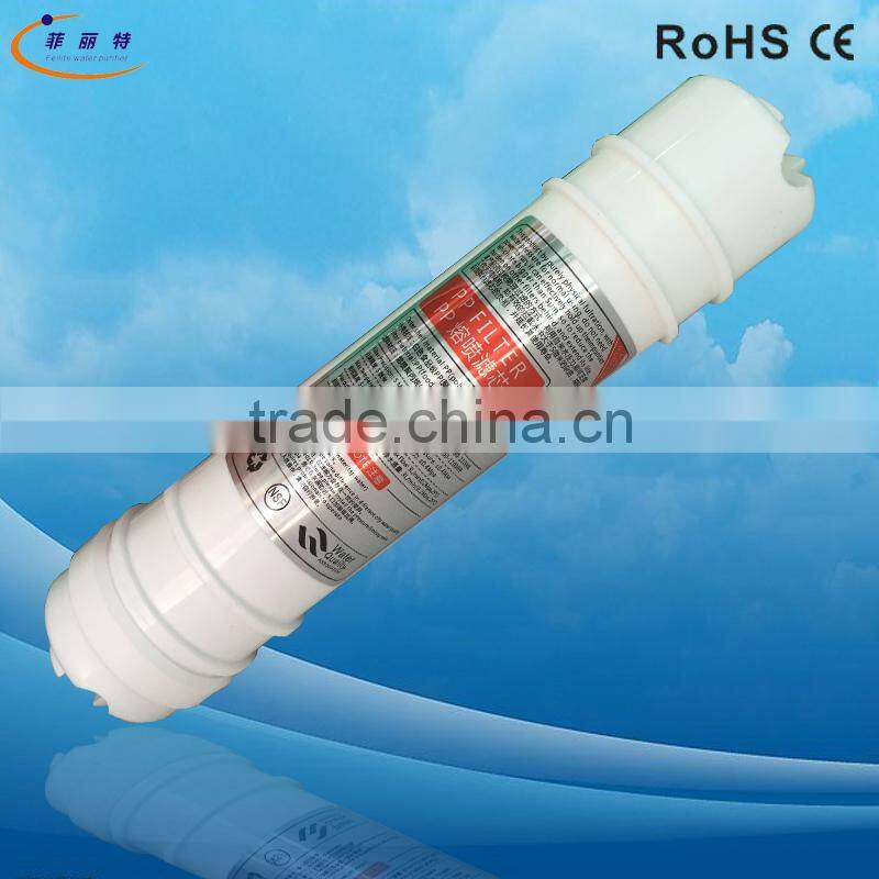 10'' 5micro PP water Filter cartridge with shell for Reverse Osmosis Water Purifier water filter assembly parts