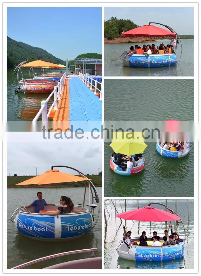 HEITRO highest quality BBQ donut boat (10 persons type)
