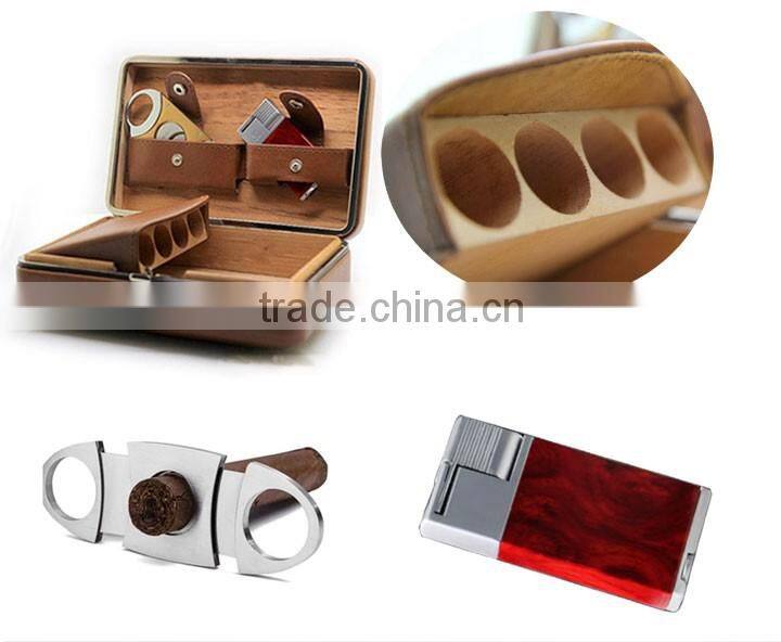 Shenzhen genuine leather cigar case cigar humidor