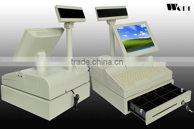 Cheap cash machine with printer, drawer and keyboard, Electronic cash register
