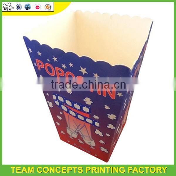 Paper popcorn packing box