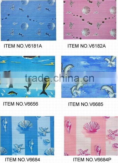 80*50cm Printed PVC bath area rug,bath rug