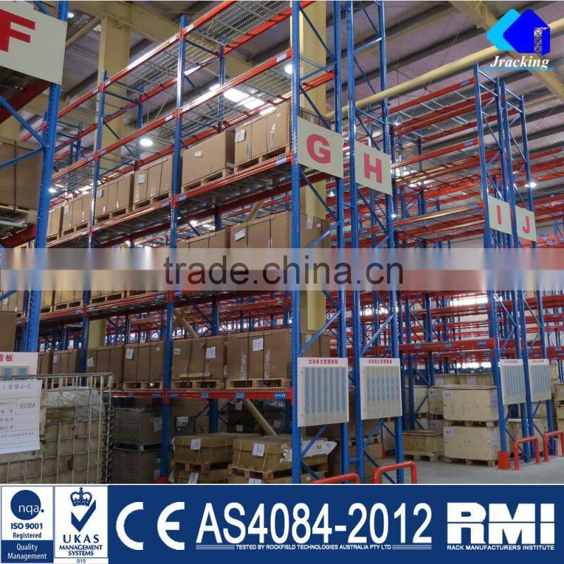 China Jracking Adjustable Pallet Rack System