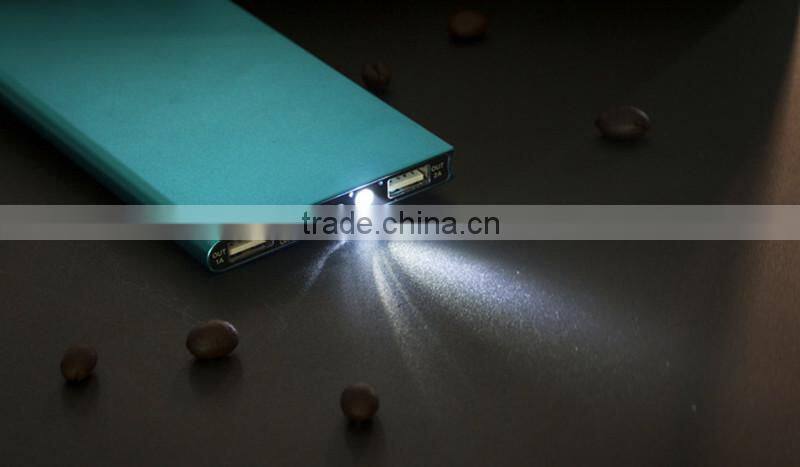 LED light 8000mAh powerbank 5v powerbank