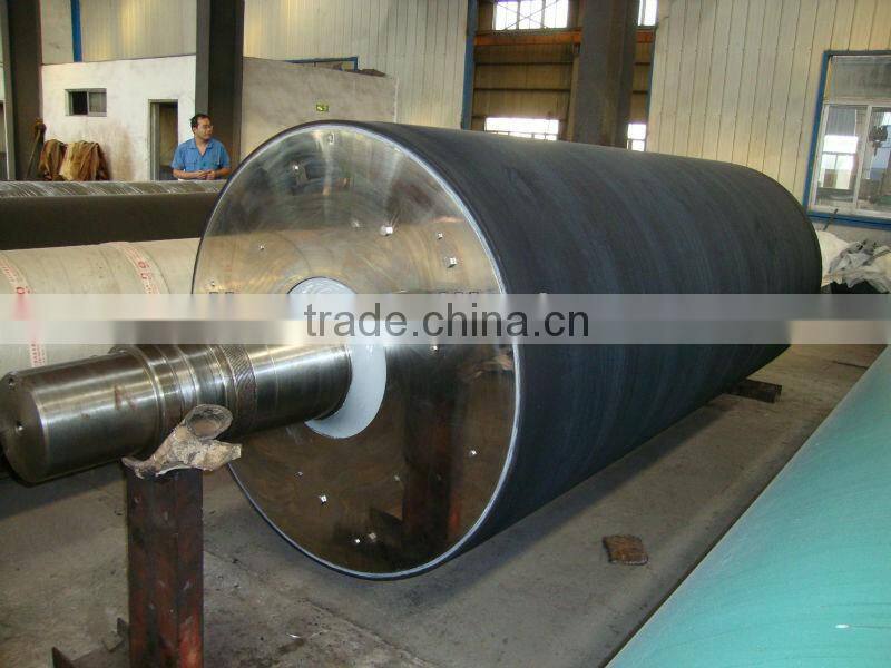 paper machine blind drilled press roller