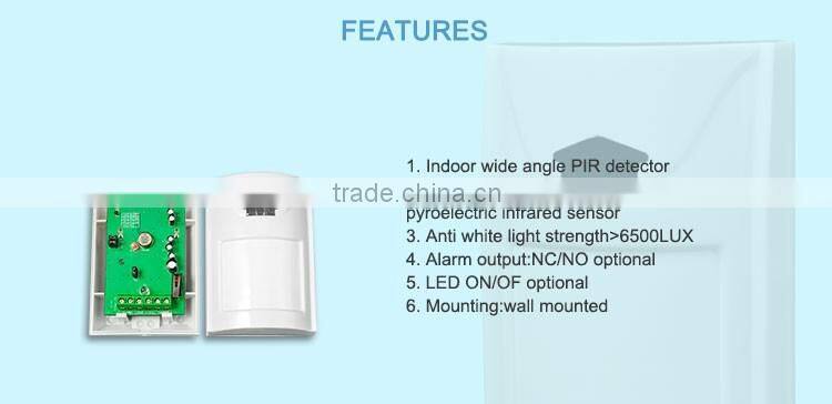Factory Price PIR Motion Sensor For Home Security System