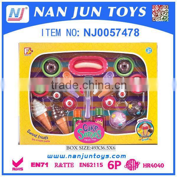 New Arrival Plastic Ice Cream Set Toy For Kids Play House Toy