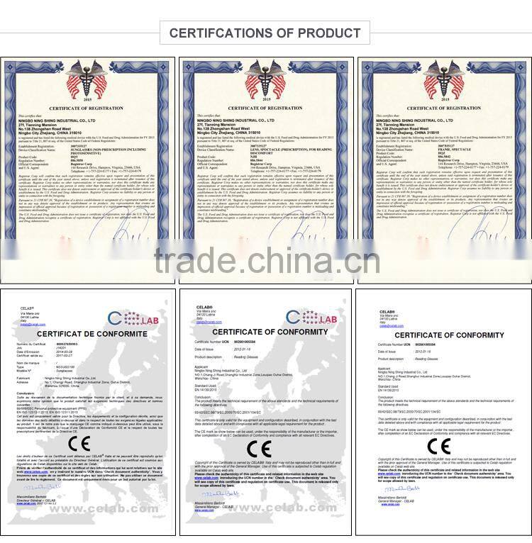 Newest CE personal optics slimhalf eye reading glasses